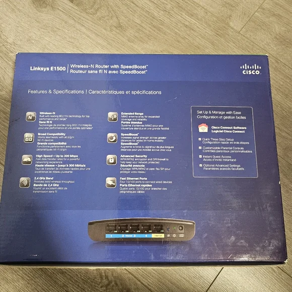 2  for $20 Linksys E1500 Router - Picture 2 of 3